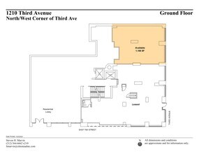 1210 Third Ave, New York, NY for lease Site Plan- Image 2 of 2