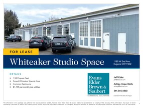 1180 W 2nd Ave, Eugene, OR for lease Interior Photo- Image 2 of 4