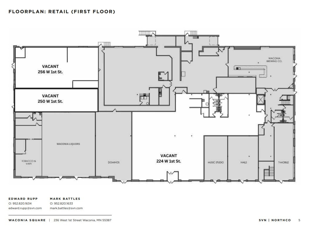236 1st St W, Waconia, MN for lease Floor Plan- Image 1 of 1