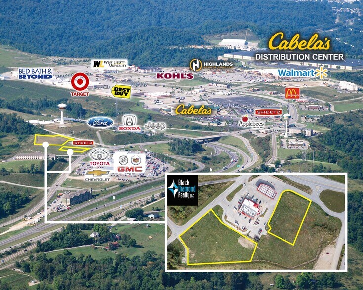 Gantzer Ridge Rd, Triadelphia, WV 26059 6 Acre Lot Immediately Off