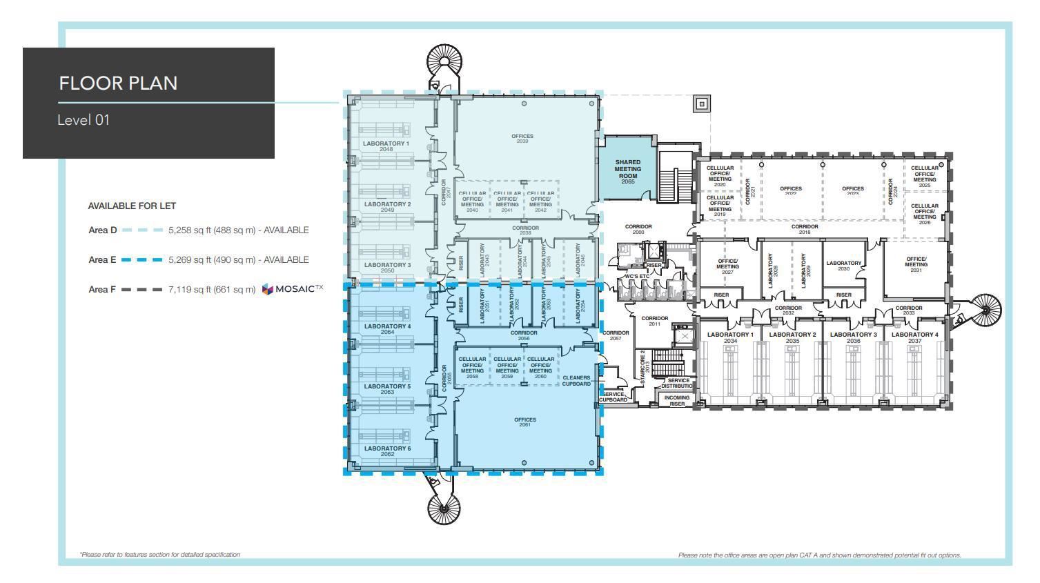 Babraham Rd, Cambridge for lease Floor Plan- Image 1 of 4