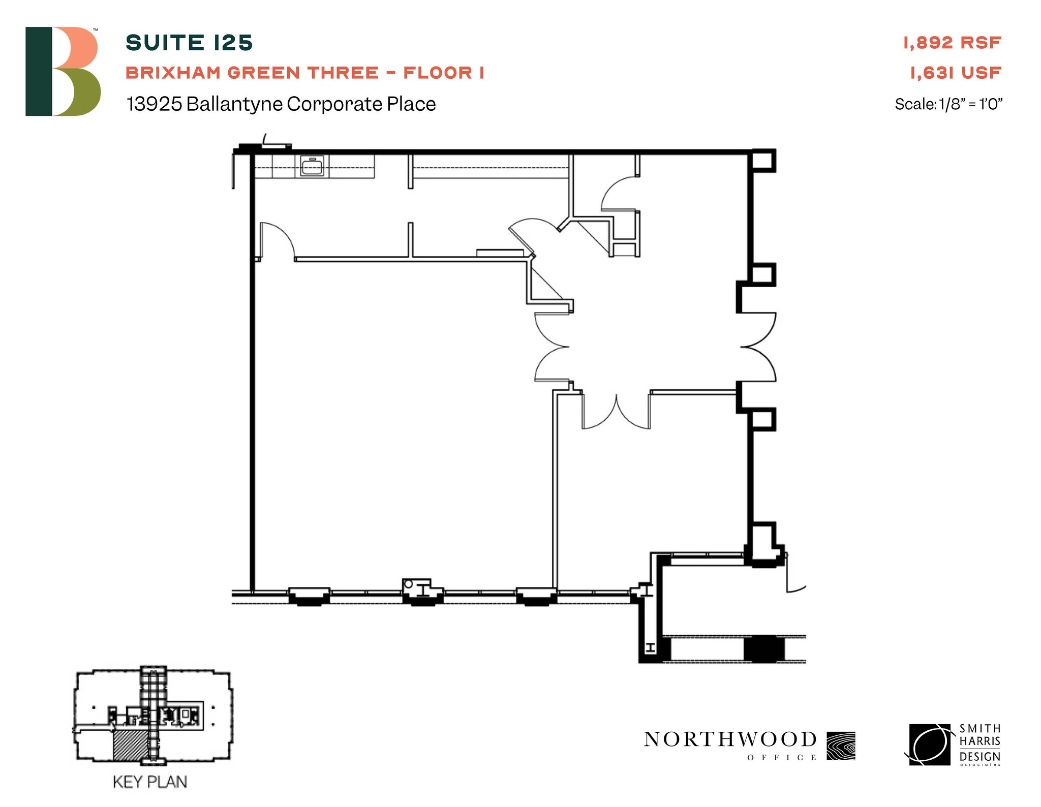 13925 Ballantyne Corporate Pl, Charlotte, NC for lease Floor Plan- Image 1 of 1