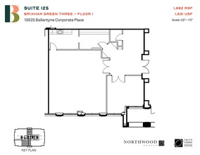 13925 Ballantyne Corporate Pl, Charlotte, NC for lease Floor Plan- Image 1 of 1