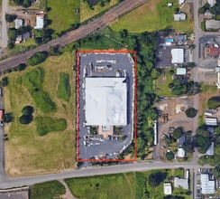 427 SW Wood St, Hillsboro, OR - AERIAL  map view