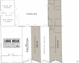 287-297 S Robertson Blvd, Beverly Hills, CA for lease Site Plan- Image 2 of 2