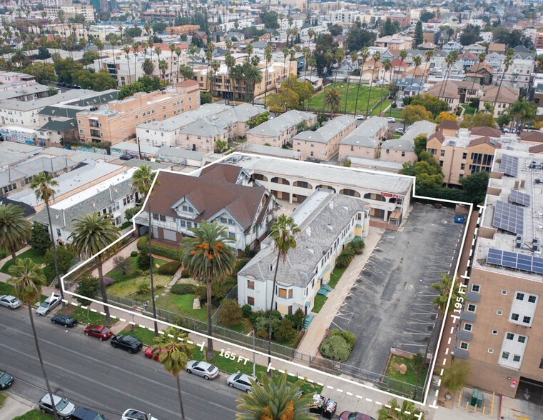 1216 Menlo Ave, Los Angeles, CA for sale - Aerial - Image 2 of 6