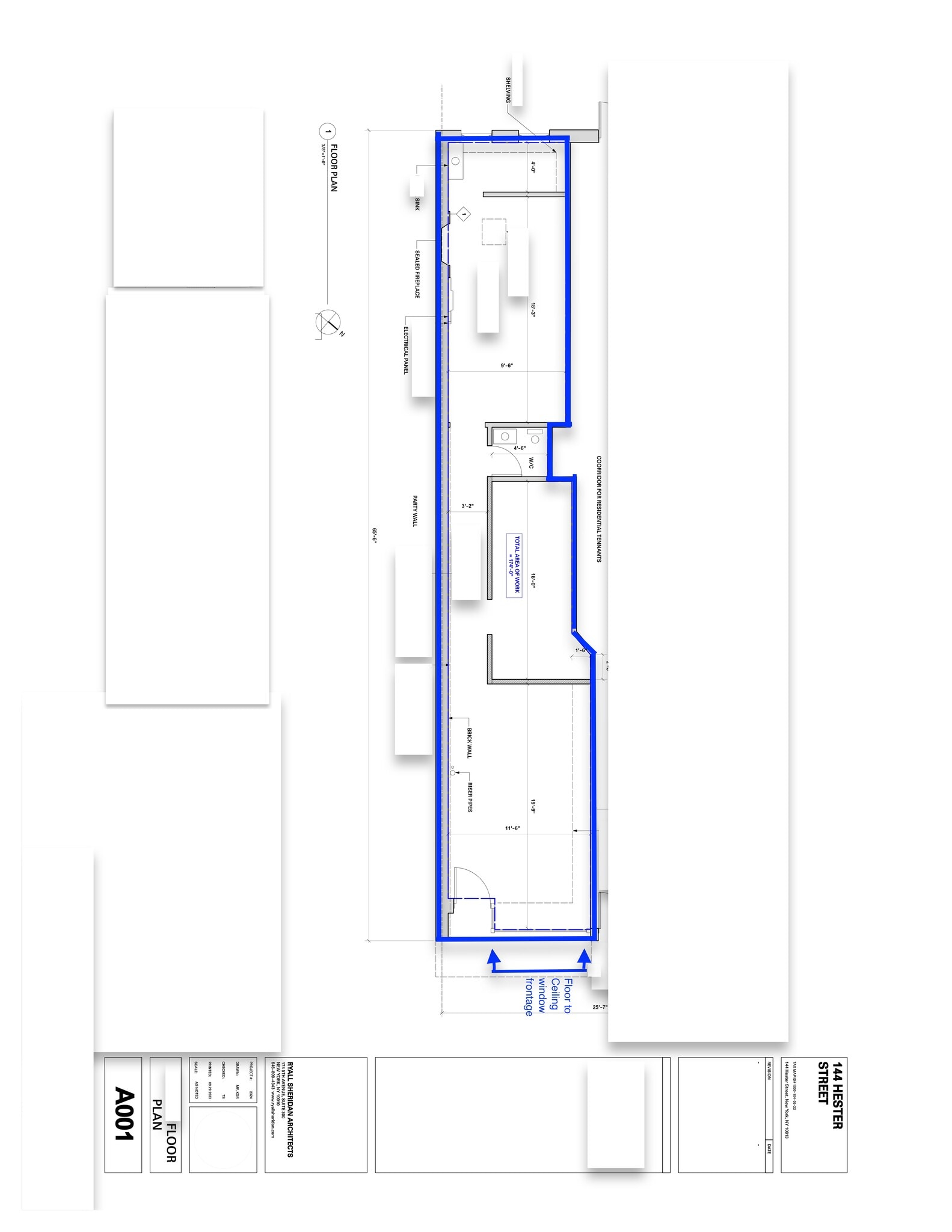 144 Hester St, New York, NY for lease Site Plan- Image 1 of 8