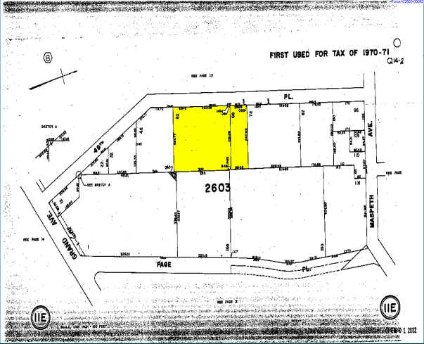 57-09-57-11 49th Pl, Maspeth, NY for sale Plat Map- Image 1 of 1