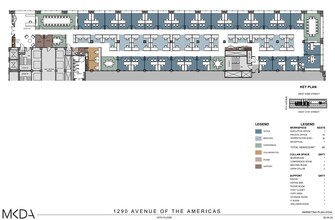 1290 Avenue of the Americas, New York, NY for lease Floor Plan- Image 2 of 3