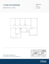 11000 Richmond Ave, Houston, TX for lease Floor Plan- Image 1 of 1