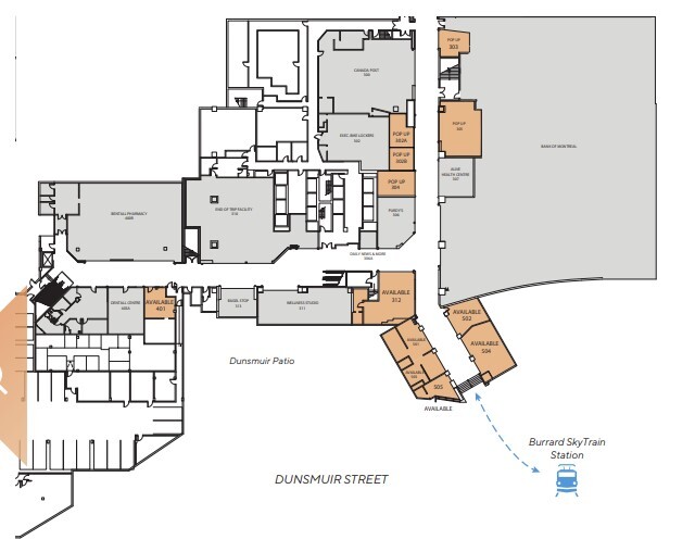 595 Burrard St, Vancouver, BC for lease Site Plan- Image 1 of 1