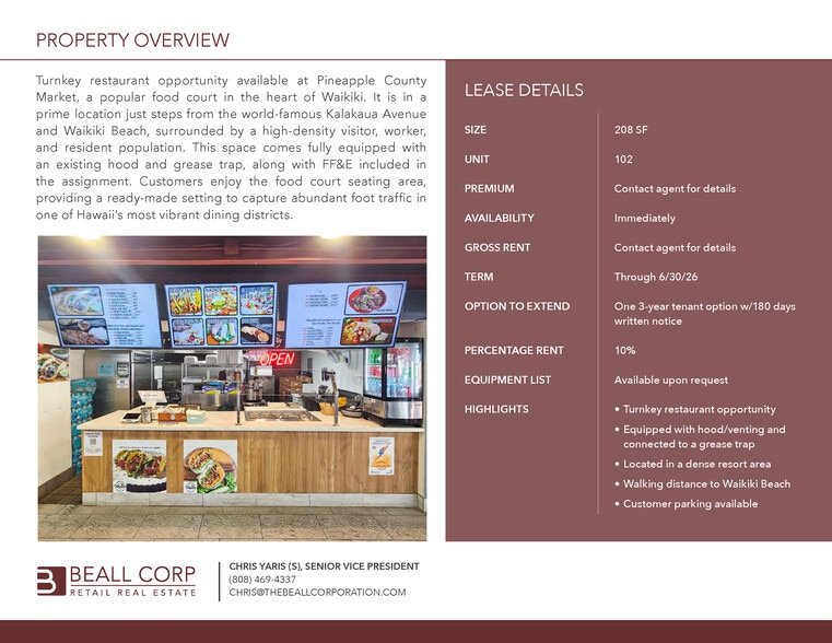 342 Lewers St, Honolulu, HI for lease - Building Photo - Image 3 of 10