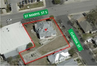 1249 S Saint Marys St, San Antonio, TX - AERIAL map view - Image1