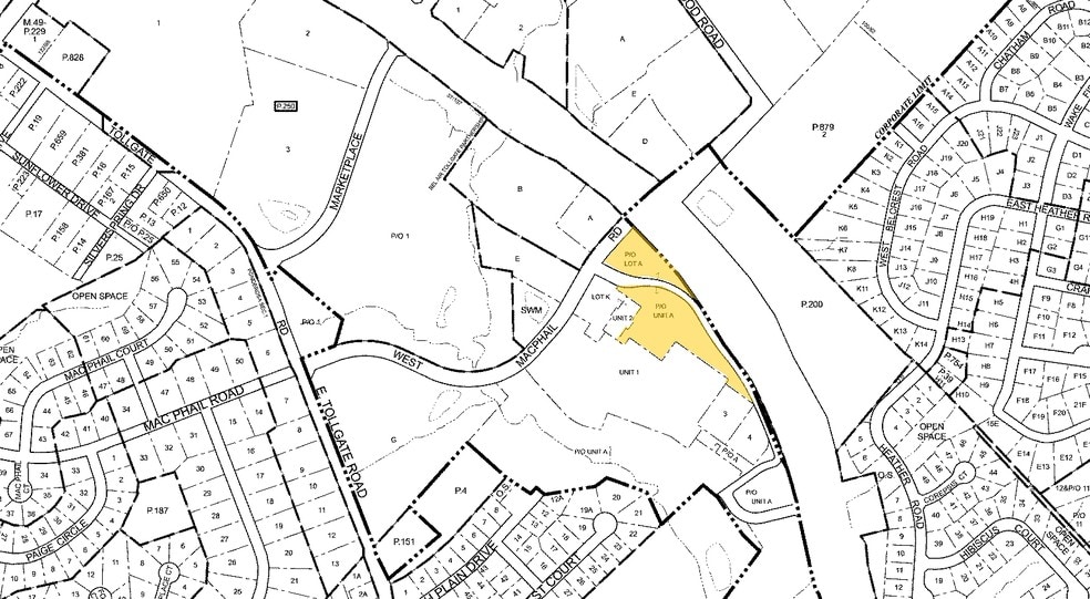 615 W Macphail Rd, Bel Air, MD for lease - Plat Map - Image 2 of 5