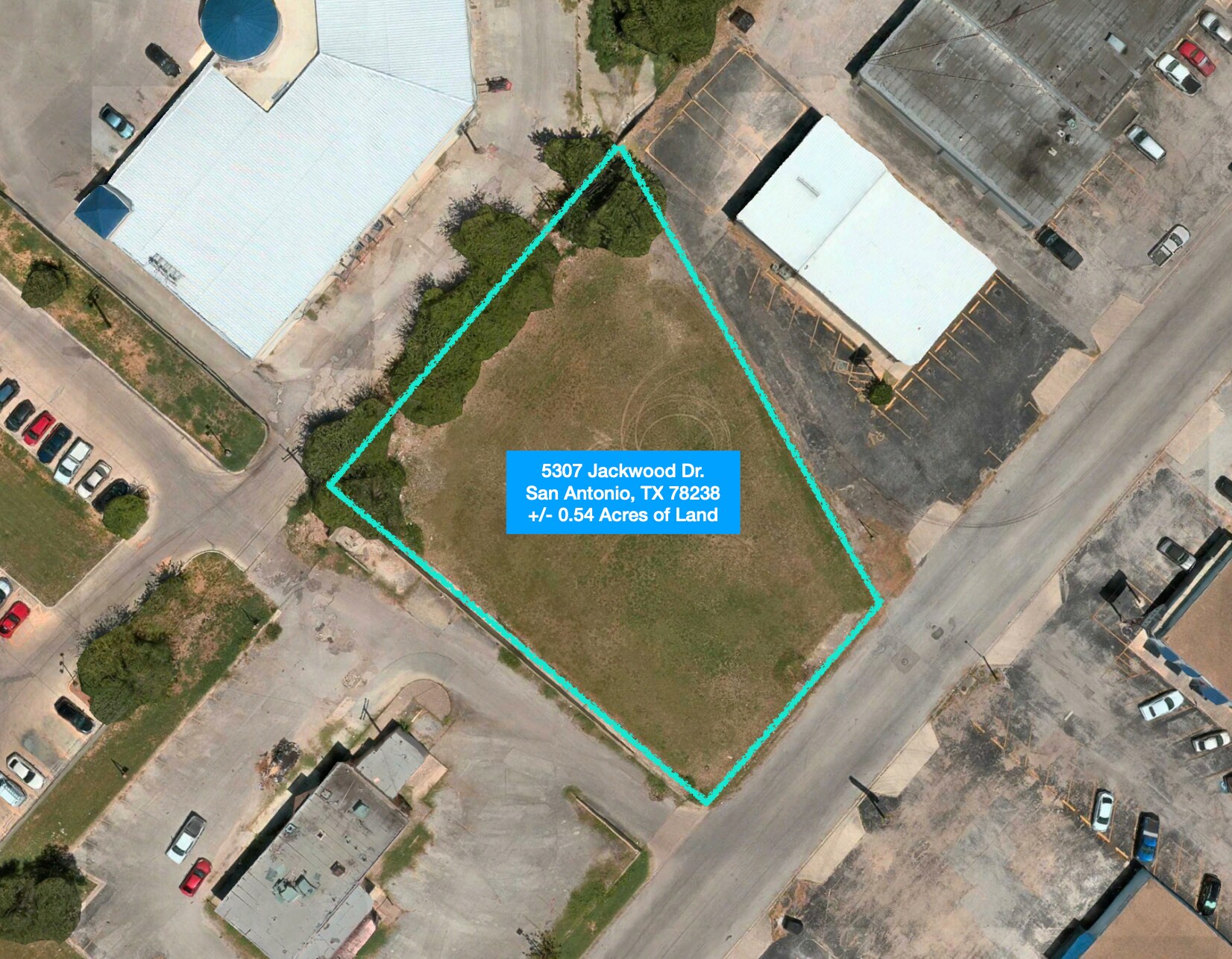 5307 Jackwood, San Antonio, TX for lease Aerial- Image 1 of 2