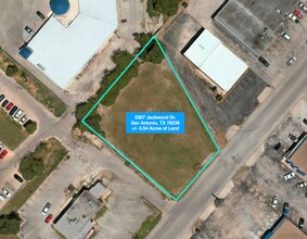 5307 Jackwood, San Antonio, TX - AERIAL  map view