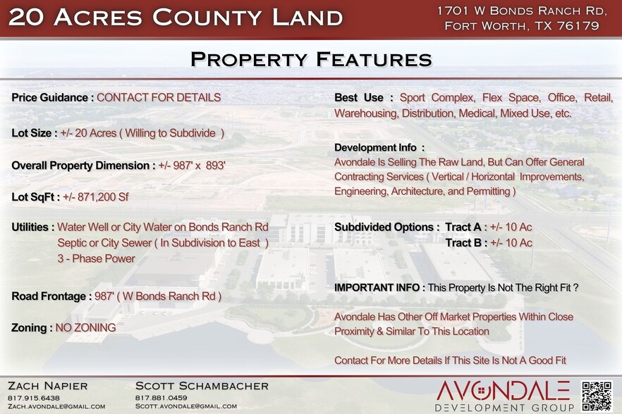 1701 Bonds Ranch Rd, Fort Worth, TX for sale - Other - Image 3 of 9