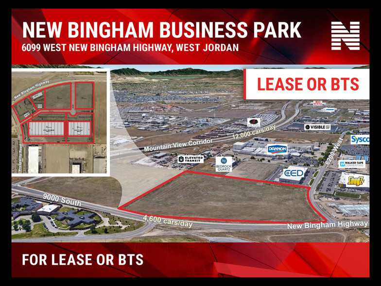 6099 W New Bingham Hwy, West Jordan, UT for sale - Building Photo - Image 1 of 1