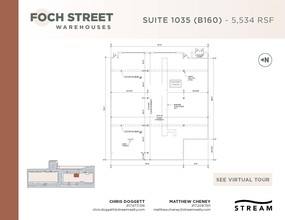 821-1075 Foch St, Fort Worth, TX for lease Floor Plan- Image 1 of 1