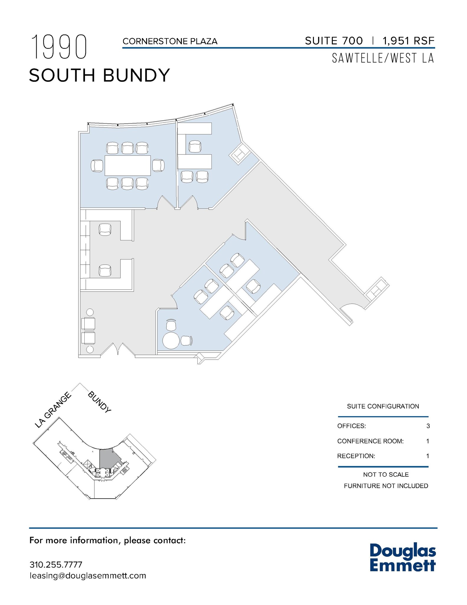 1990 S Bundy Dr, Los Angeles, CA for lease Floor Plan- Image 1 of 1