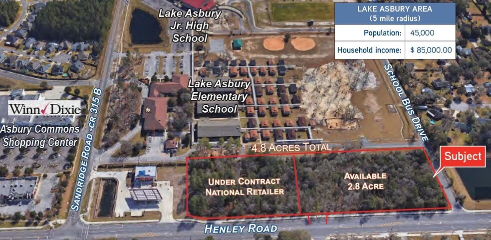 0 Henley, Green Cove Springs, FL for sale - Aerial - Image 1 of 1