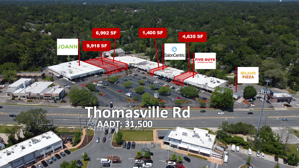 1800-1898 Thomasville Rd, Tallahassee, FL for lease - Building Photo - Image 1 of 5