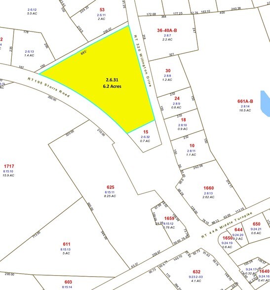 Storrs Rd & 195, Storrs Mansfield, CT 06268 Land for Sale