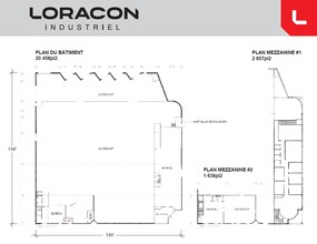 9900 Boul Louis-H.-La Fontaine, Montréal, QC for lease Floor Plan- Image 1 of 6