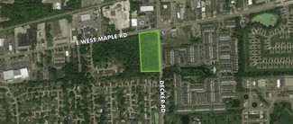 More details for 0 E West Maple Rd, Walled Lake, MI - Land for Sale