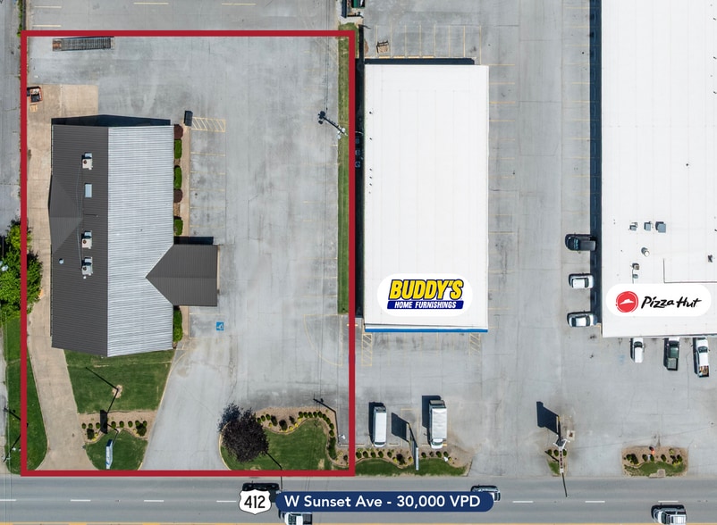 1860 W Sunset Ave, Springdale, AR for sale - Building Photo - Image 2 of 9