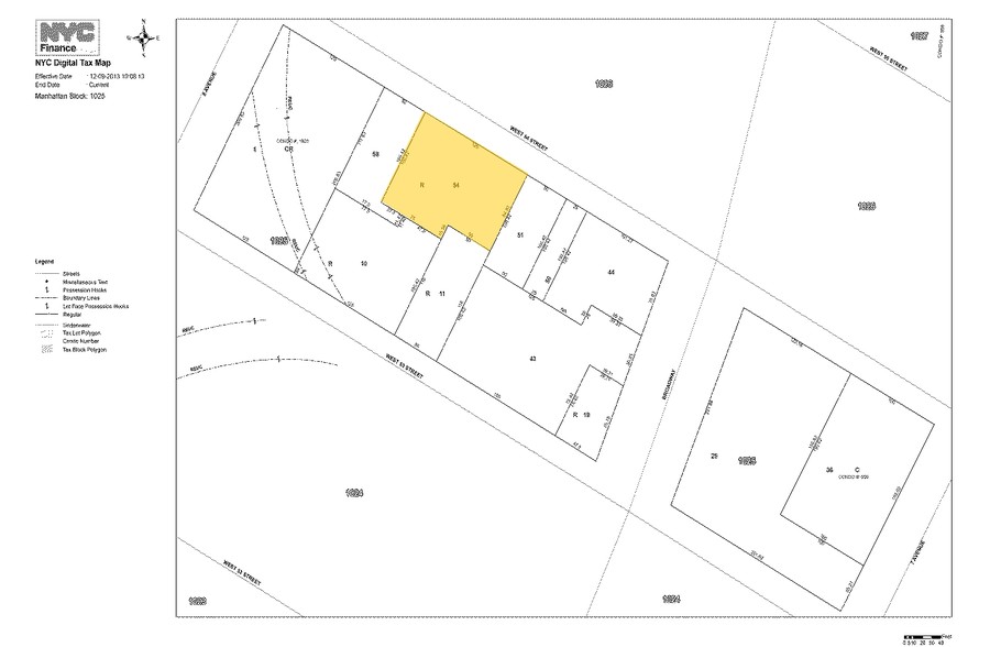 244-250 W 54th St, New York, NY for lease - Plat Map - Image 2 of 37