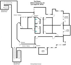 2800 W Sahara Ave, Las Vegas, NV for lease Floor Plan- Image 1 of 1