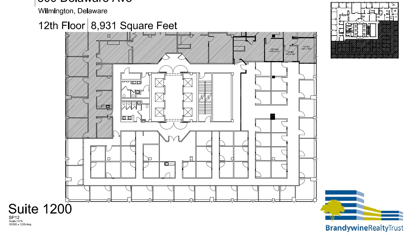 300 Delaware Ave, Wilmington, DE for lease Floor Plan- Image 1 of 1