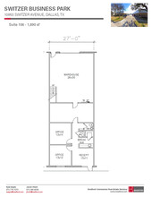 10930 Switzer Ave, Dallas, TX for lease Floor Plan- Image 1 of 1