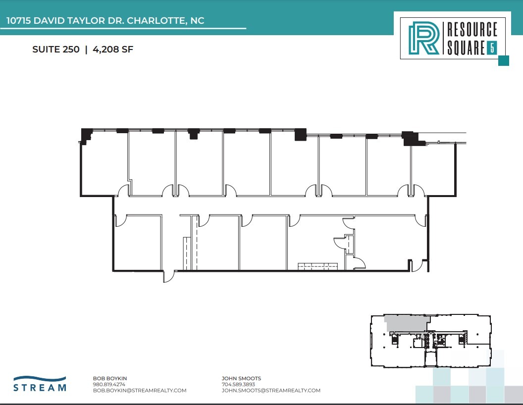 10735 David Taylor Dr, Charlotte, NC for lease Floor Plan- Image 1 of 1