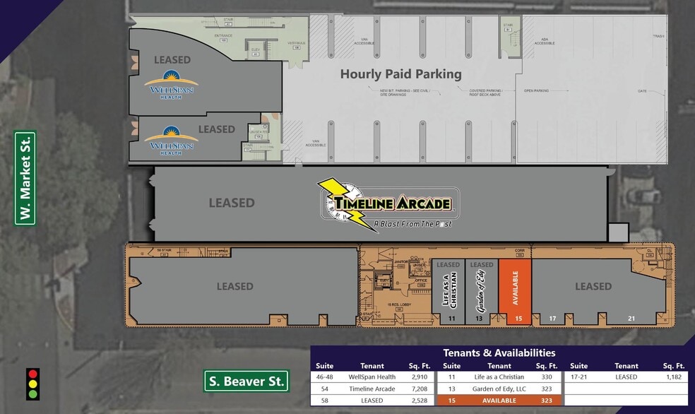 9 S Beaver St, York, PA for lease - Site Plan - Image 2 of 6