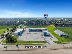 1821 BF Terry Blvd, Rosenberg, TX - AERIAL  map view - Image1