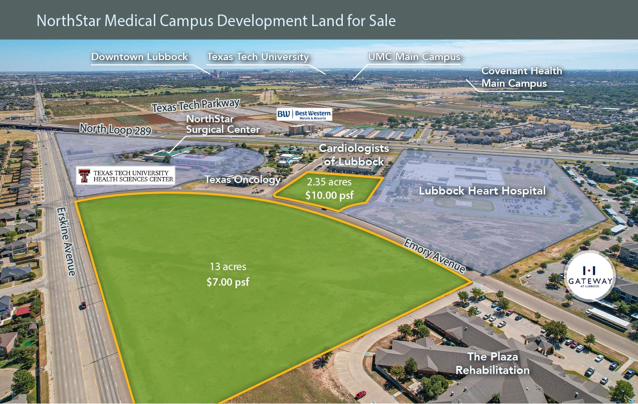 4246 N Loop 289, Lubbock, TX for sale Aerial- Image 1 of 10