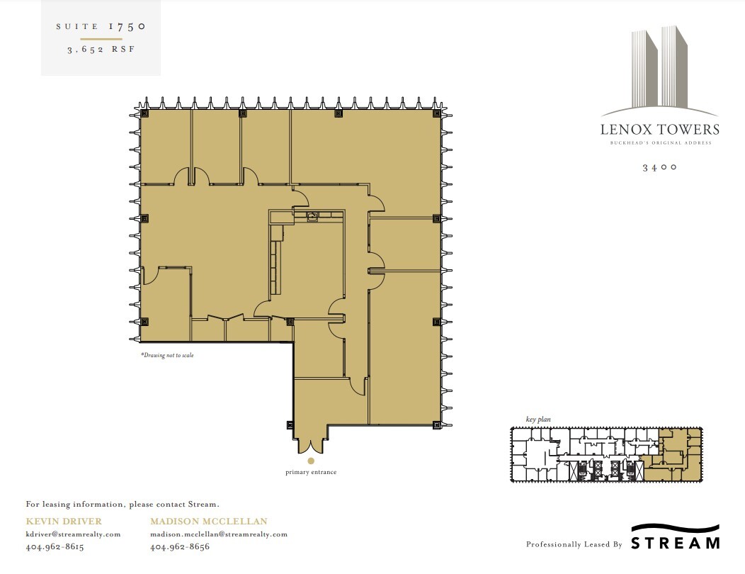 3400 Peachtree Rd NE, Atlanta, GA for lease Floor Plan- Image 1 of 1