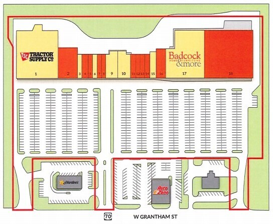 1308-1320 W Grantham St, Goldsboro, NC for sale - Floor Plan - Image 1 of 1