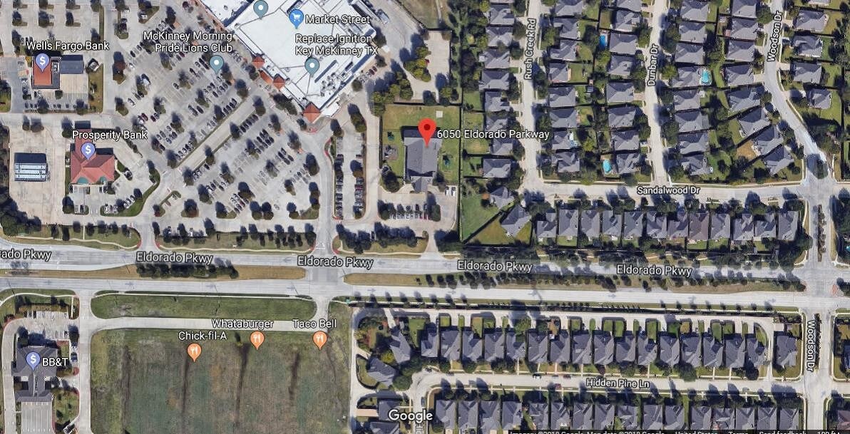 6050 W Eldorado Pky, McKinney, TX for sale Aerial- Image 1 of 1