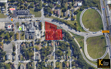 NWC I-80 & Rt 53, Joliet, IL - aerial  map view