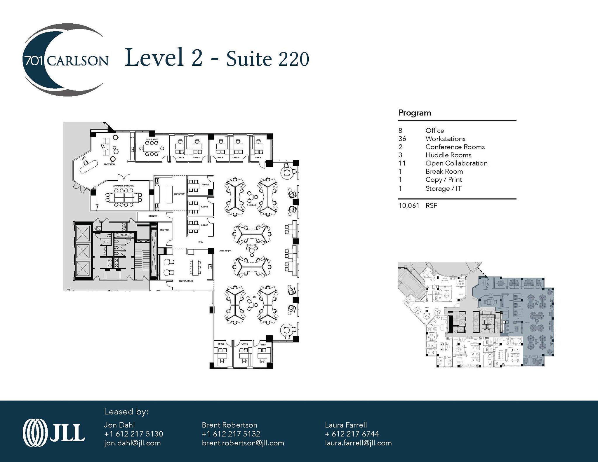 701 Carlson Pky, Minnetonka, MN for lease Floor Plan- Image 1 of 1