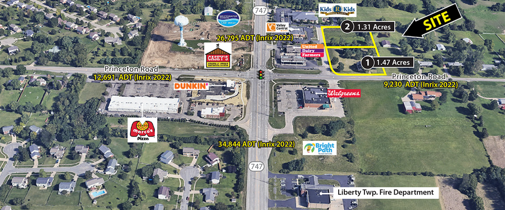 5040 Princeton Rd, Hamilton, OH for lease - Building Photo - Image 1 of 5