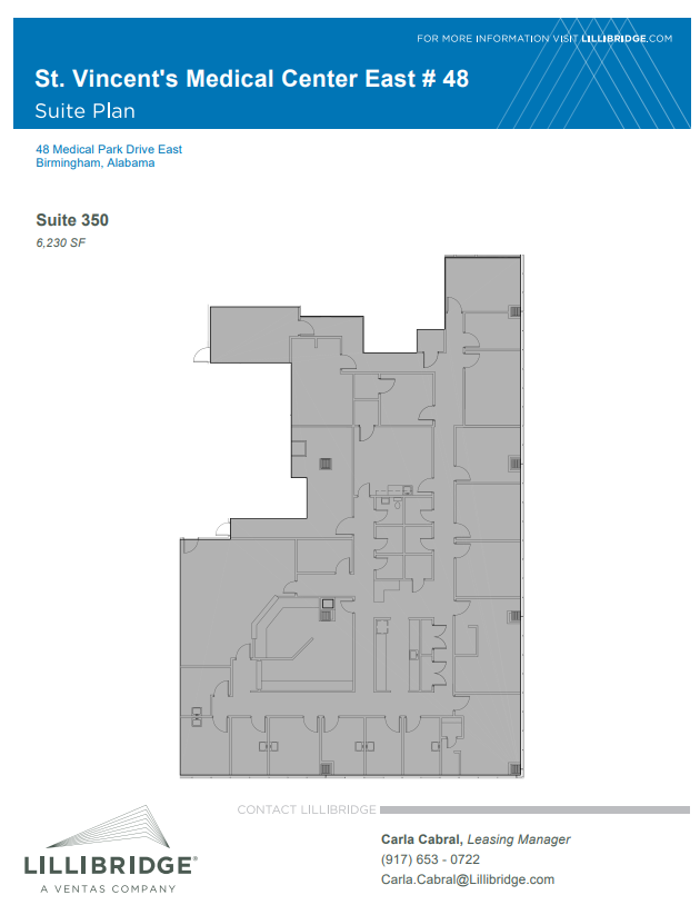 46-52 Medical Park Dr E, Birmingham, AL for lease Floor Plan- Image 1 of 1