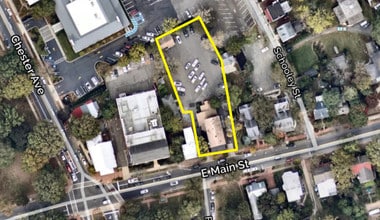 119-123 E Main St, Moorestown, NJ - AERIAL  map view - Image1