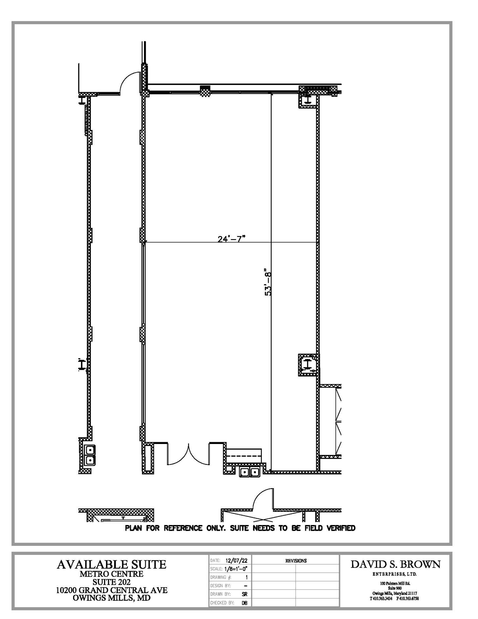 Painters Mill Rd, Owings Mills, MD for lease Floor Plan- Image 1 of 1