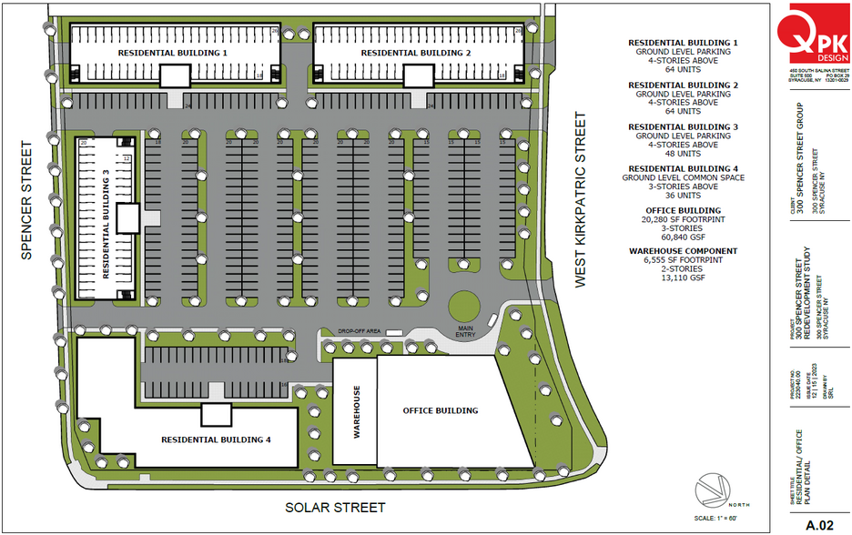 300 Spencer St, Syracuse, NY for sale - Site Plan - Image 3 of 13