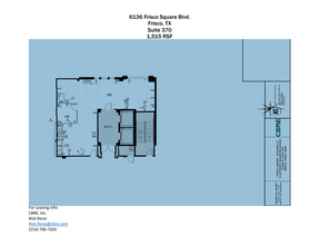 6136 Frisco Square Blvd, Frisco, TX for lease Floor Plan- Image 1 of 1