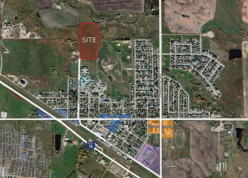 54 Street St, Lamont, AB T0B 2R0 Lamont Development Land